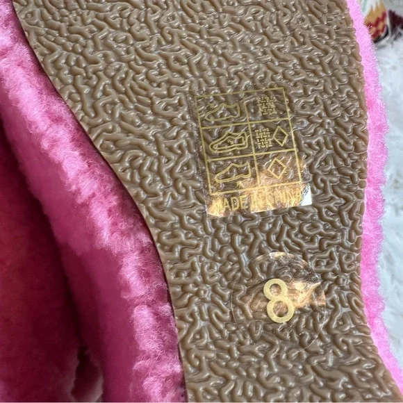 Cuccoo • Barbie Pink Open Toe Fluffy Platform Mule Slides - Picture 9 of 12